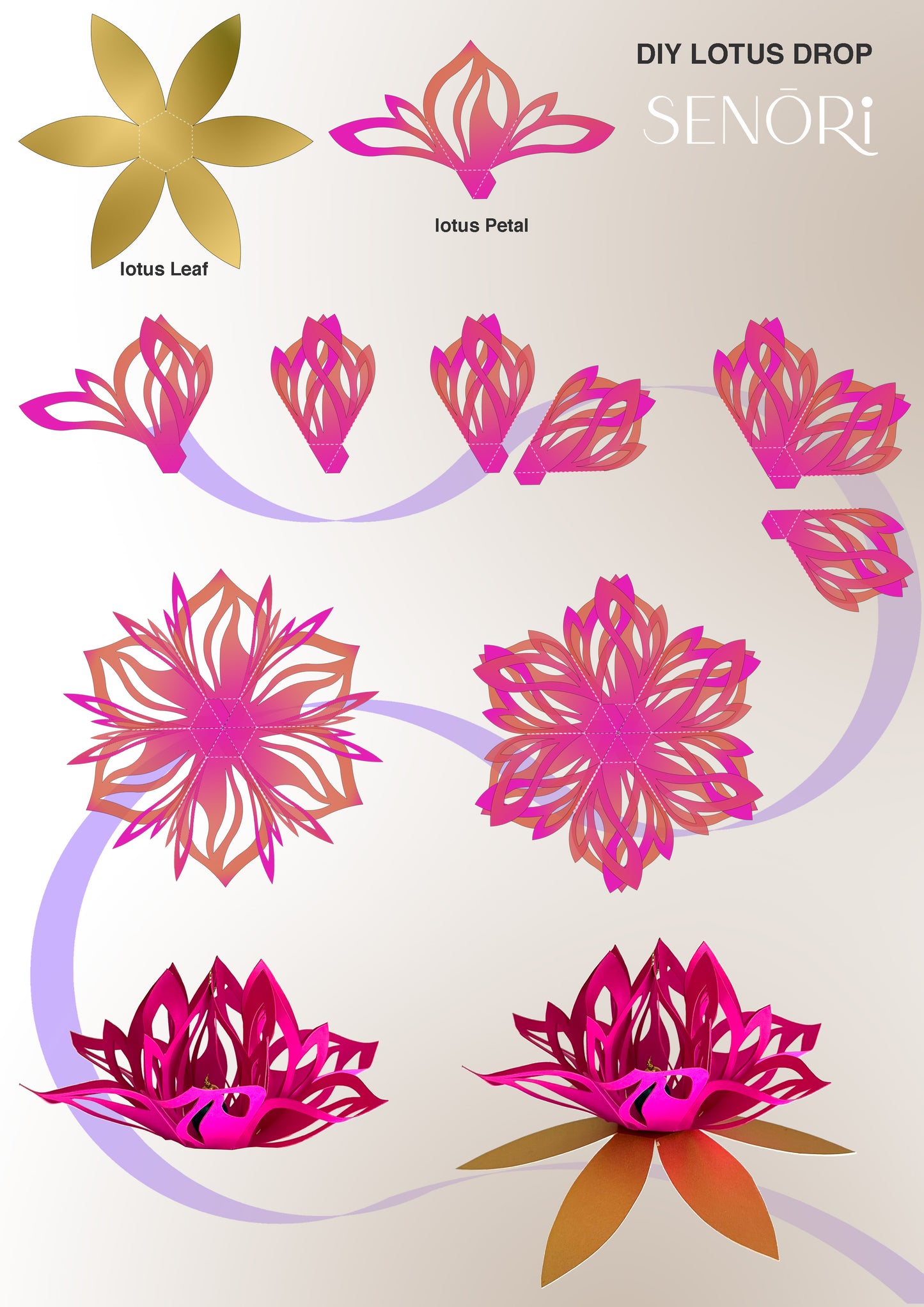 Kamala Kit — DIY Lotus Craft Kit