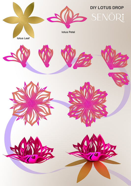 Kamala Kit — DIY Lotus Craft Kit