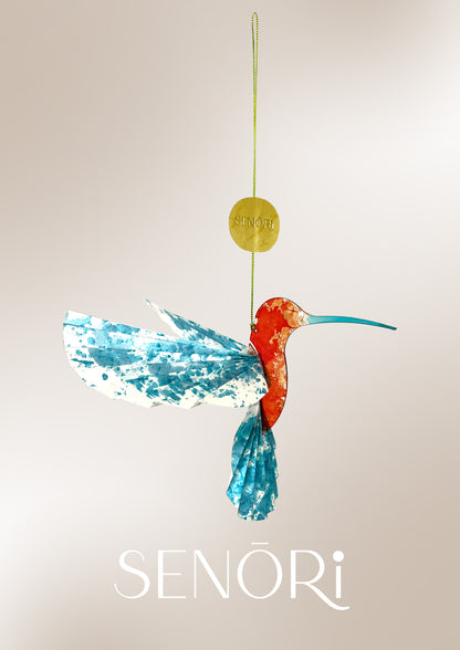 Whispers in Flight — Hummingbird Paper Danglers