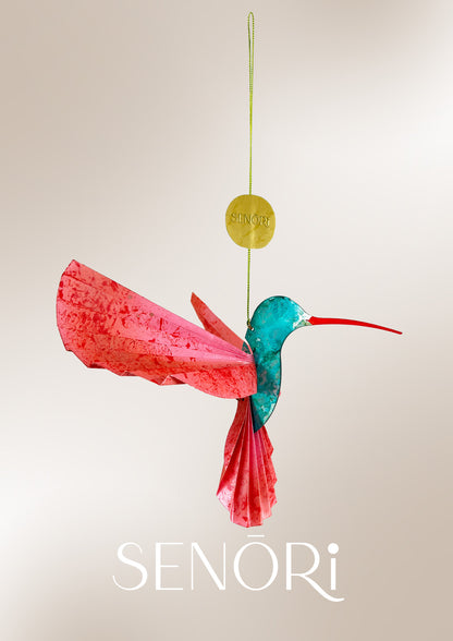 Whispers in Flight — Hummingbird Paper Danglers